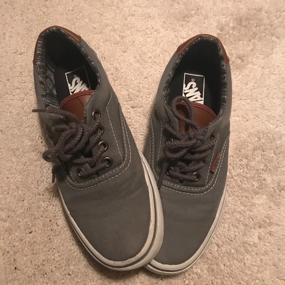 Vans Other - VANS Unisex size 5 LOWTOP SHOES EUC grey unisex